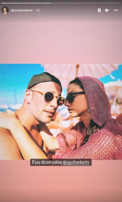 Demet-Oğuzhan çiftinden yeni kare...